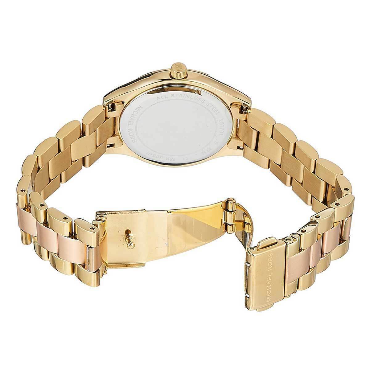 Michael Kors Mk3650 Ladies Mini Parker Rose Gold Watch -korean beauty