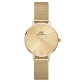Daniel Wellington Ladies Gold Petite Unitone Watch Dw00100473 -korean beauty
