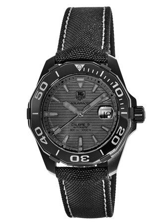 Tag Heuer Aquaracer Black Dial Watch For Men Way218b Fc6364 -korean beauty