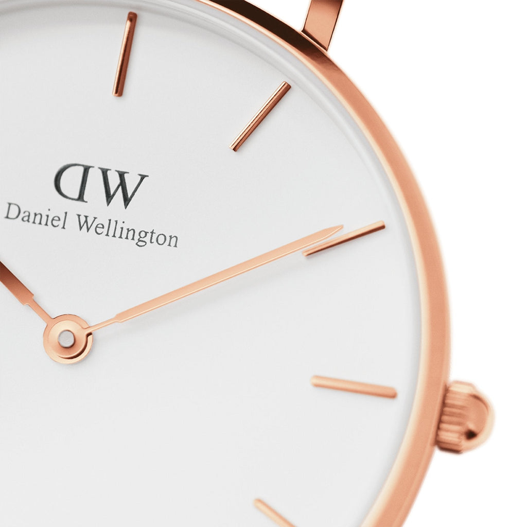 Daniel Wellington Petite St Mawes Ladies White Watch Dw00100231 -korean beauty
