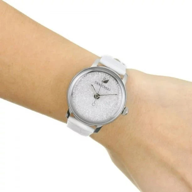 Swarovski Watch Crystalline Hours Silver 5295383 -korean beauty