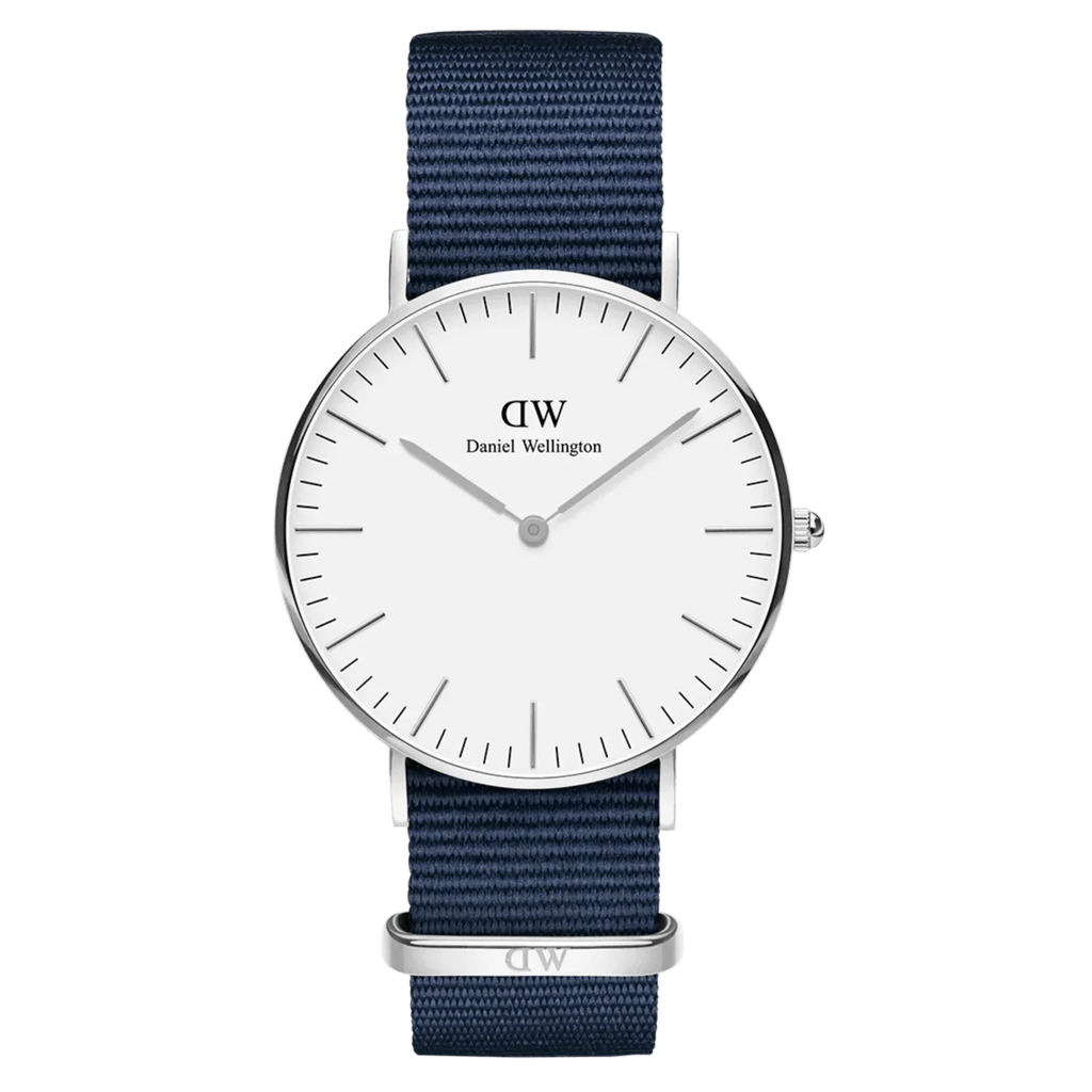 Daniel Wellington Classic Bayswater Mens White Watch Dw00600276 -korean beauty