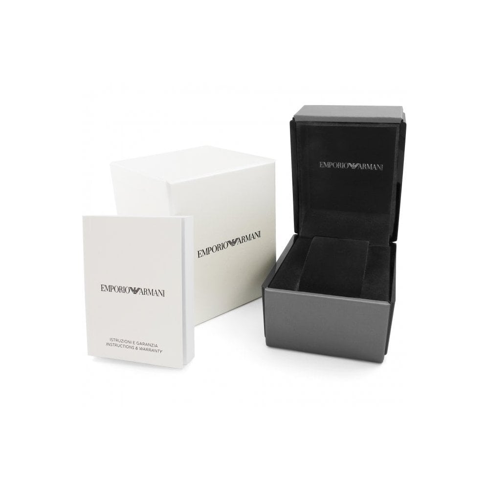 Emporio Armani Mens Meccanico Watch Ar1981 -korean beauty