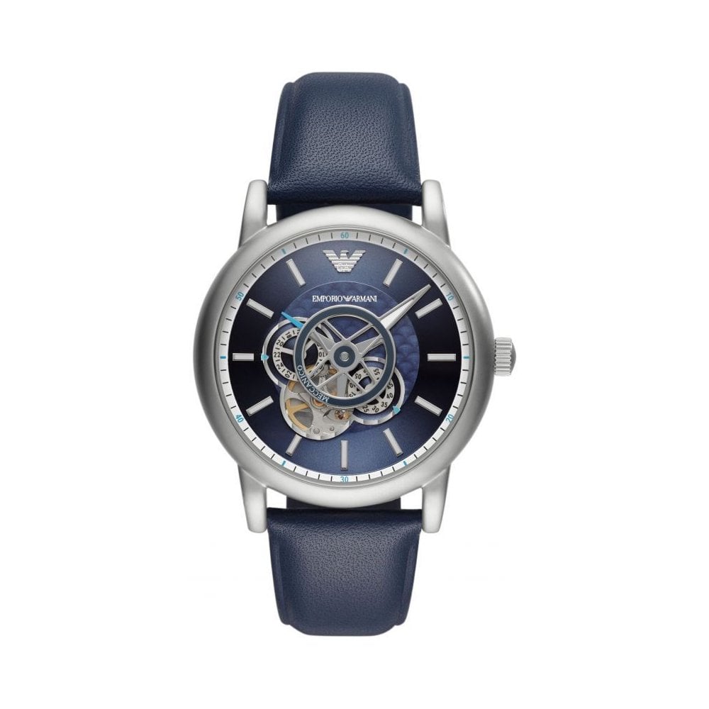 Emporio Armani Ar60011 Mens Meccanico Watch -korean beauty