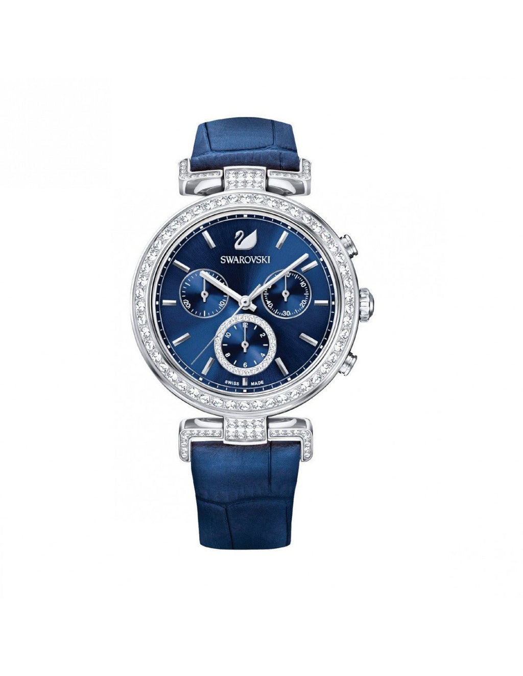 Swarovski Watch Era Chrono Blue 5479239 -korean beauty