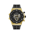 Guess Watches Exposure Mens Sport Gold Stainless Steel Watch Gw0325g1 -korean beauty