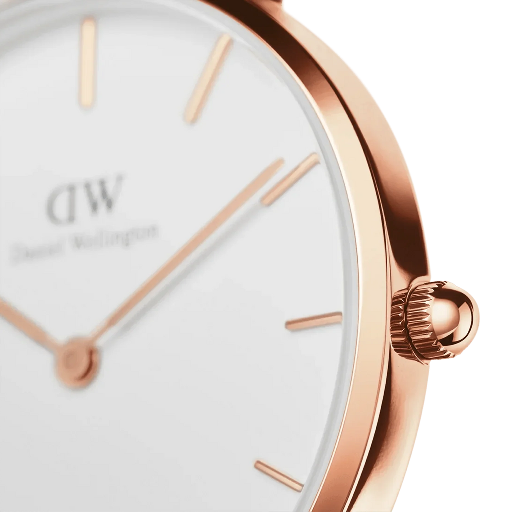Daniel Wellington Ladies Petitedover White Watch Dw00100313 -korean beauty