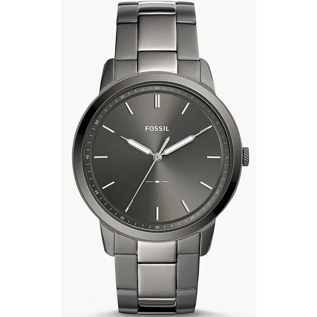 Fossil Watch The Minimalist Three Hand Smoke Mens Fs5459 -korean beauty
