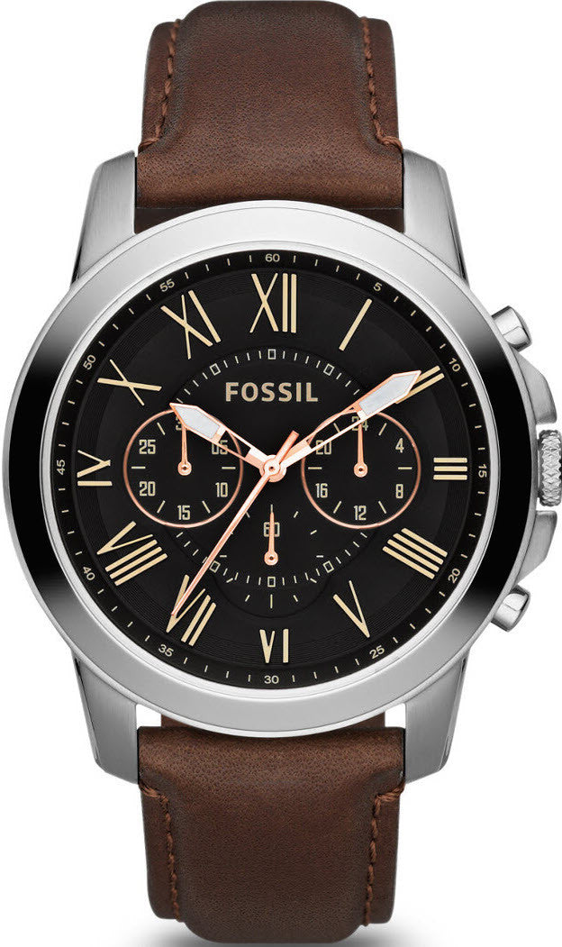 Fossil Watch Grant Gents Fs4813 Fs 040 -korean beauty