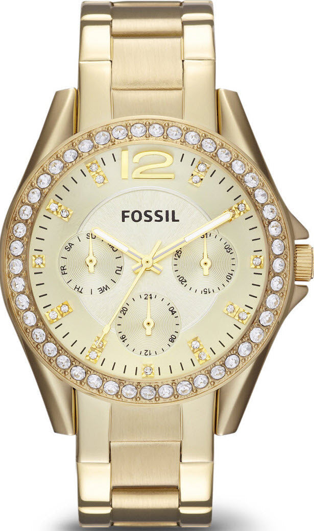 Fossil Watch Riley Ladies Es3203 Fs 086 -korean beauty