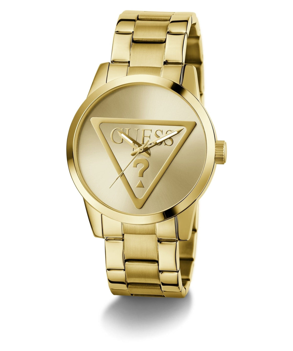 Gents Badge Gold Tone Watch Gw0782g1 -korean beauty