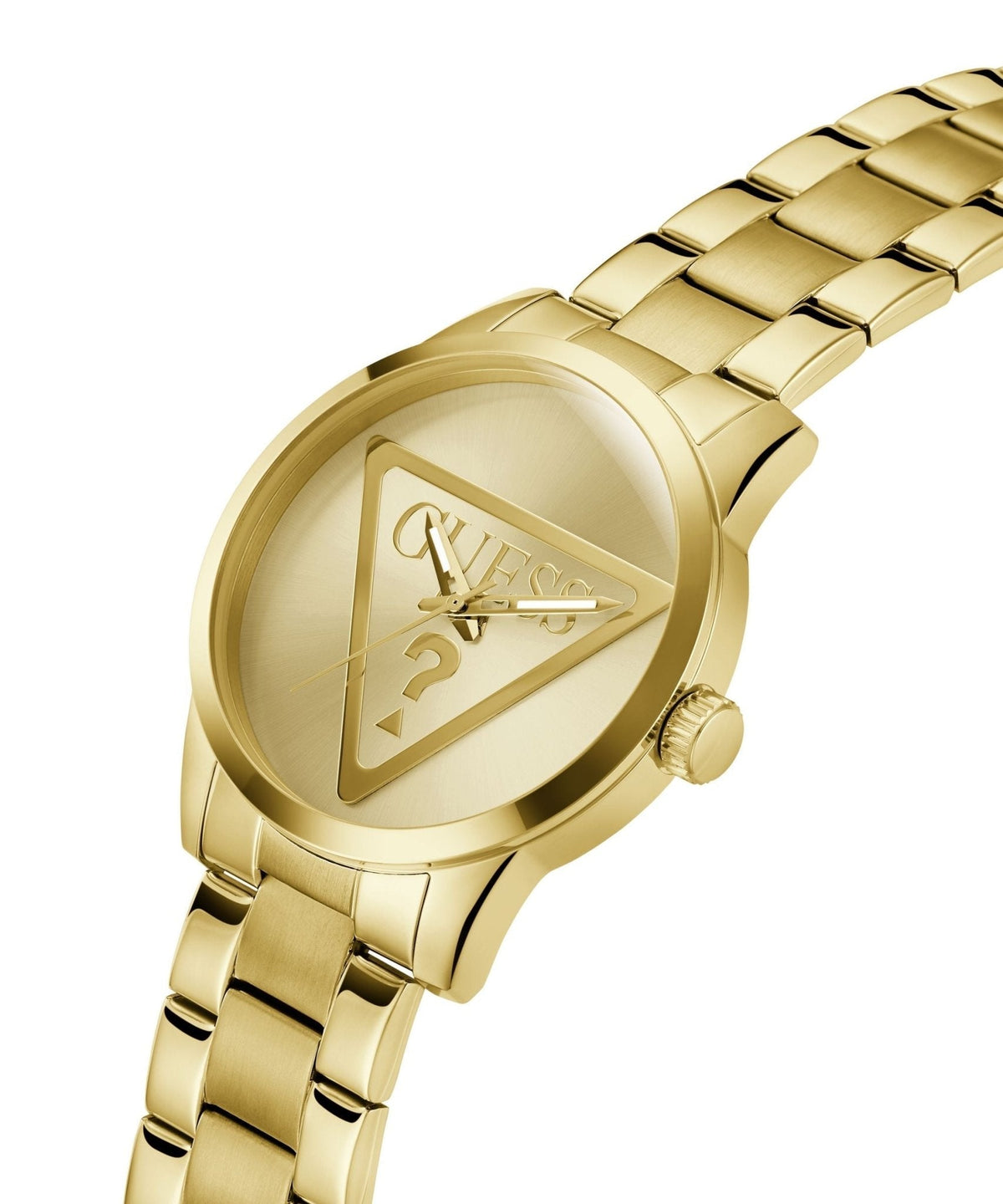 Gents Badge Gold Tone Watch Gw0782g1 -korean beauty