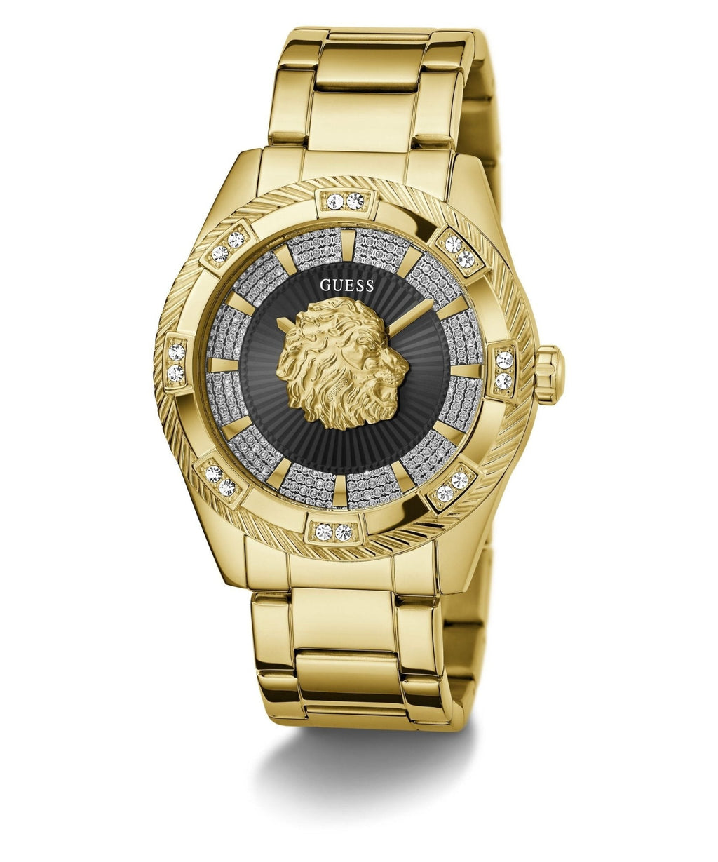 Gents Beast Gold Recycled Steel Watch Gw0783g1 -korean beauty