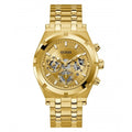 Guess Watches Gents Continental Gold Tone Watch Gw0260g4 -korean beauty