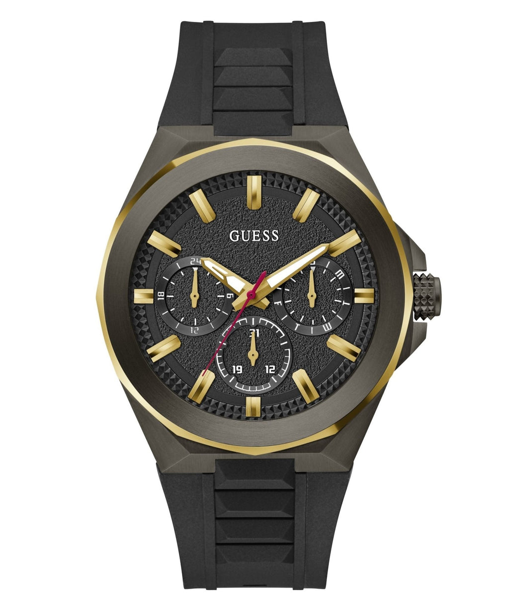 Gents Dashboard Two Tone Silicone Watch Gw0799g1 -korean beauty