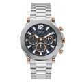 Guess Watches Gents Edge Stainless Steel Silver Watch Gw0539g1 -korean beauty