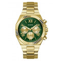 Guess Watches Gents Equity Gold Tone Watch Gw0703g2 -korean beauty