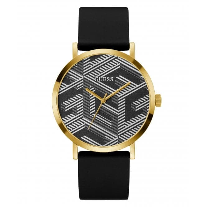 Guess Watches Gents G Bossed Gold Tone Watch Gw0625g2 -korean beauty
