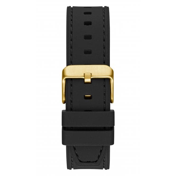 Guess Watches Gents Headline Gold Tone Watch Gw0571g3 -korean beauty