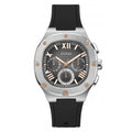 Guess Watches Gents Headline Stainless Steel Silver Watch Gw0571g1 -korean beauty