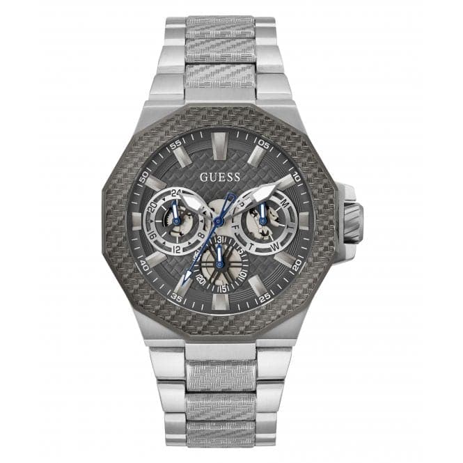 Guess Watches Gents Indy 2 Tone Watch Gw0636g1 -korean beauty