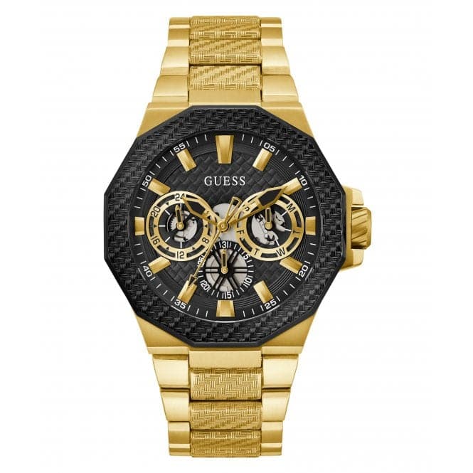 Guess Watches Gents Indy 2 Tone Watch Gw0636g2 -korean beauty