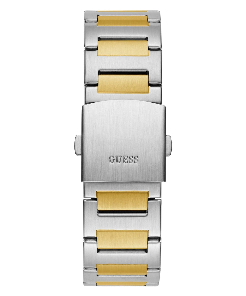 Gents Jet Silver Tone Stainless Steel Watch Gw0795g1 -korean beauty