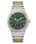 Gents Jet Silver Tone Stainless Steel Watch Gw0795g1 -korean beauty