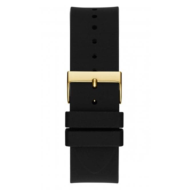 Guess Watches Gents King Stainless Steel Gold Watch Gw0537g2 -korean beauty