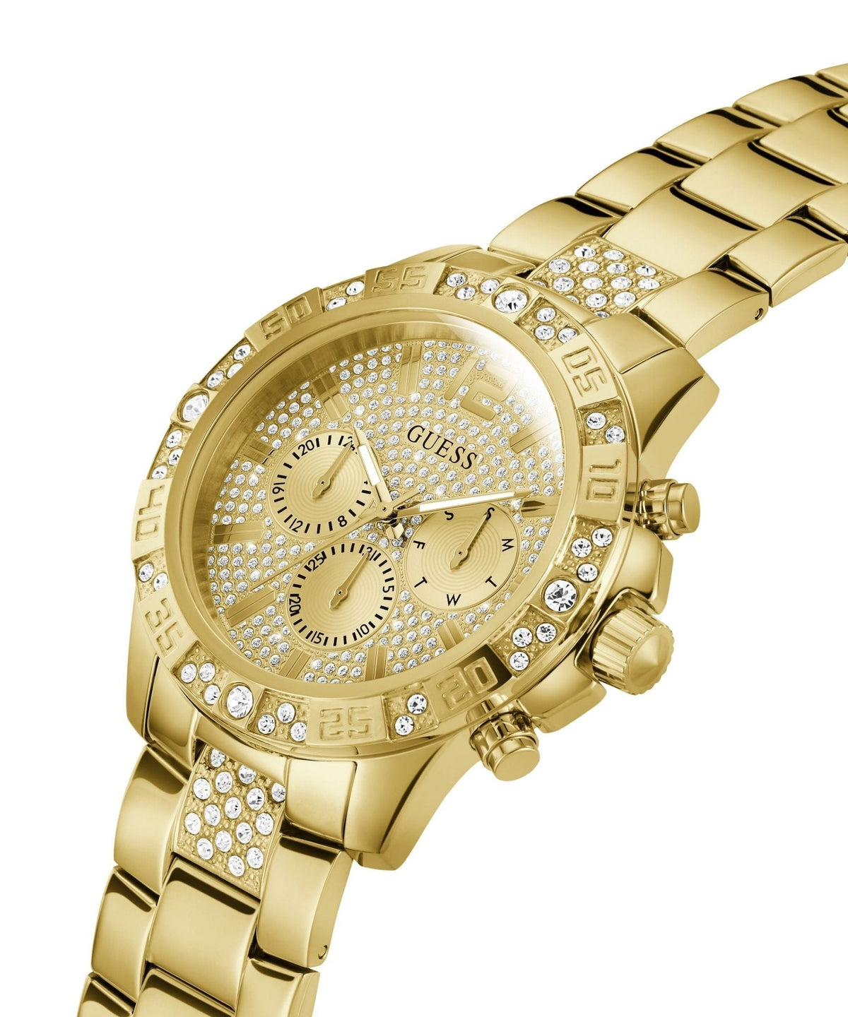 Gents Majestic Gold Tone Stainless Steel Watch Gw0796g2 -korean beauty