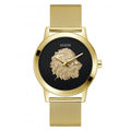 Guess Watches Gents Monarch Gold Tone Watch Gw0702g1 -korean beauty