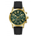 Guess Watches Gents Parker Black Watch Gw0708g2 -korean beauty