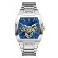 Guess Gents Phoenix Silver Tone Watch Gw0456g5 -korean beauty