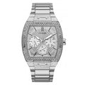 Guess Watches Gents Phoenix Stainless Steel Silver Watch Gw0094g1 -korean beauty