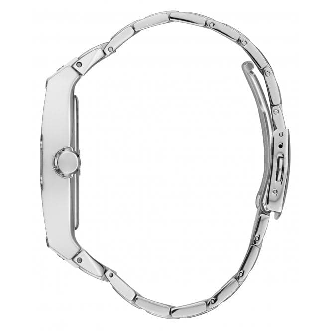 Guess Watches Gents Phoenix Stainless Steel Silver Watch Gw0094g1 -korean beauty