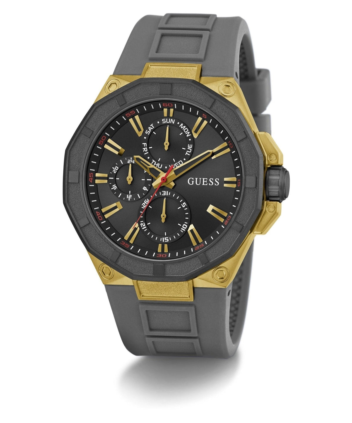 Gents R2 Two Tone Silicone Watch Gw0803g1 -korean beauty