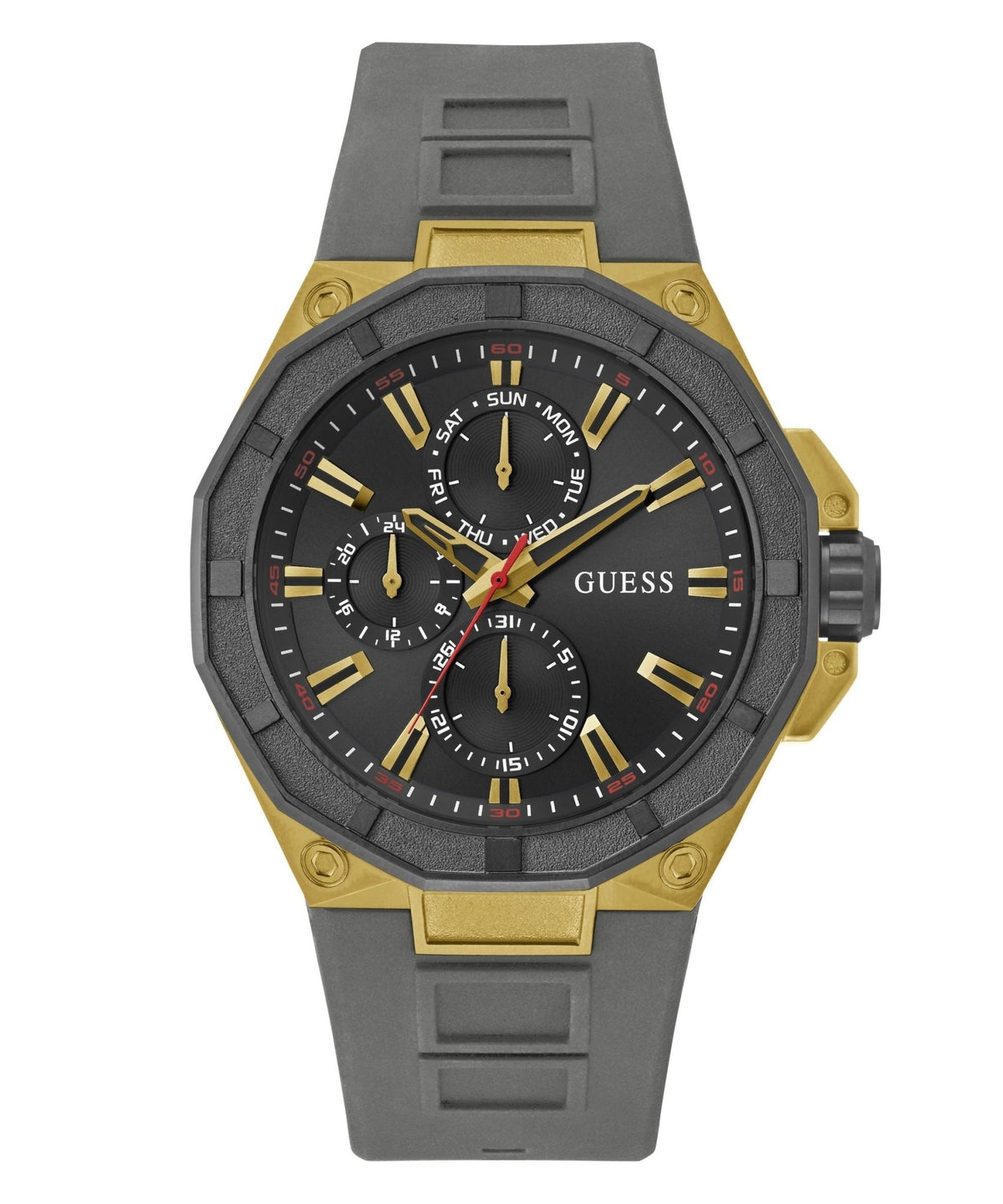 Gents R2 Two Tone Silicone Watch Gw0803g1 -korean beauty