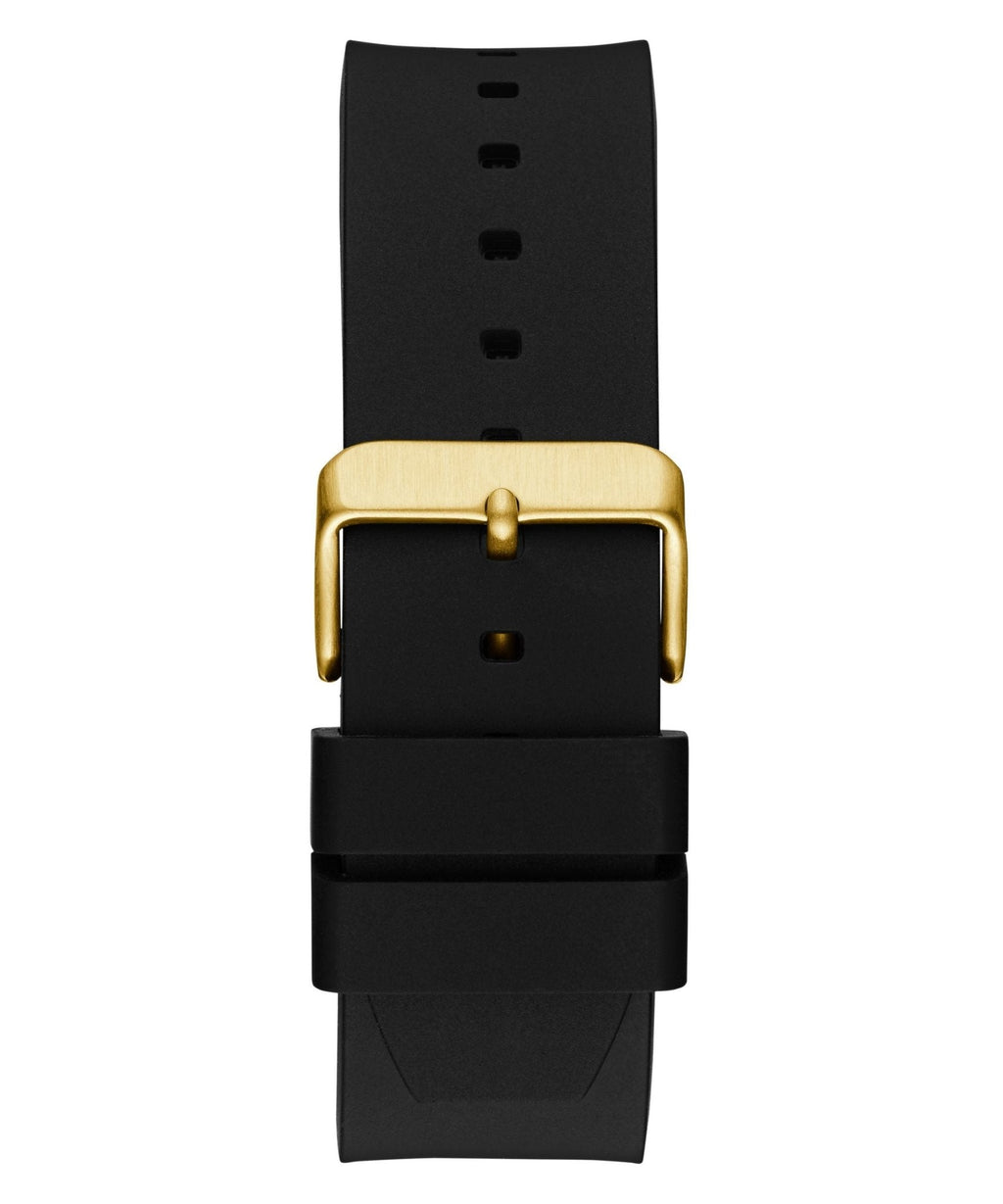 Gents Vinyl Gold Tone Silicone Watch Gw0790g1 -korean beauty