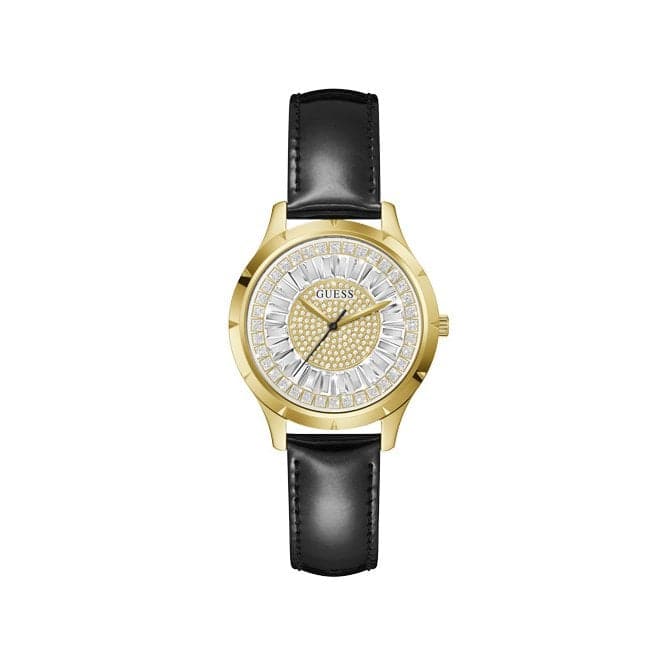 Guess Ladies Gold Stainless Steel Watch Gw0299l2 -korean beauty