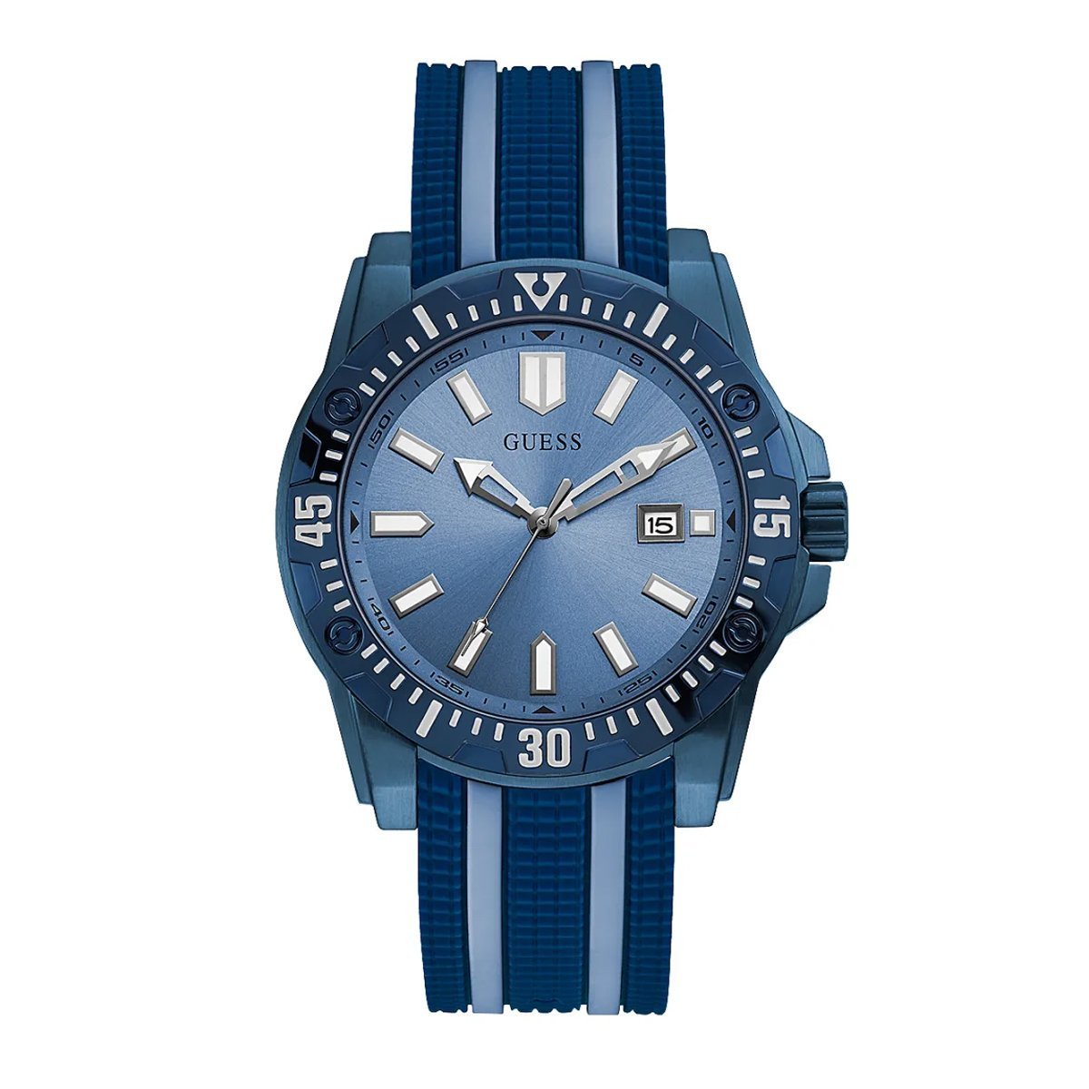 Guess Crew Blue Pvd -korean beauty