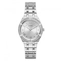 Guess Watches Ladies Sport Stainless Steel Silver Watch Gw0033l1 -korean beauty