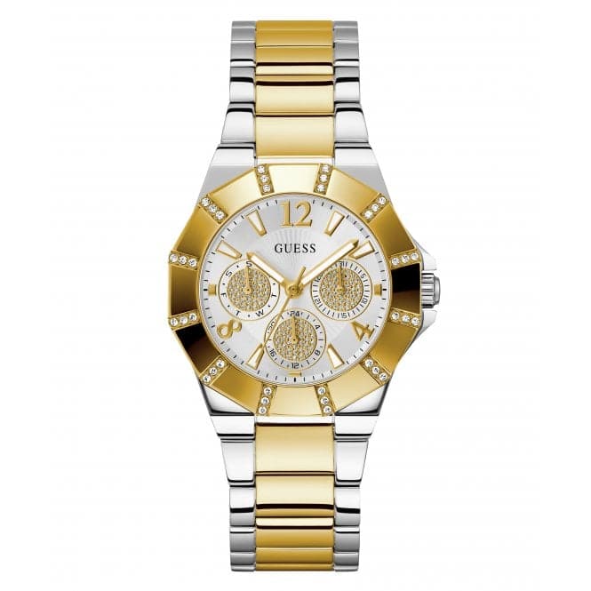 Ladies Sunray 2 Tone Watch Gw0616l2 -korean beauty