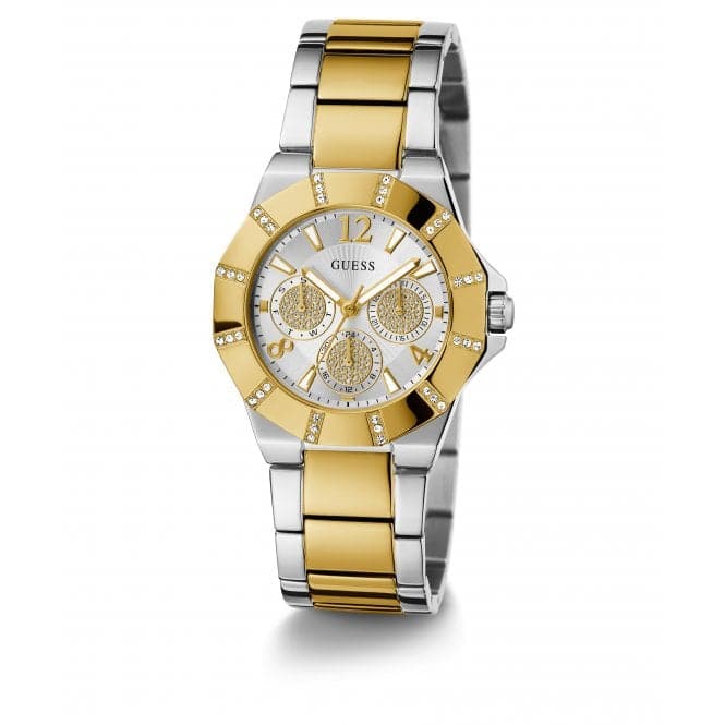 Ladies Sunray 2 Tone Watch Gw0616l2 -korean beauty