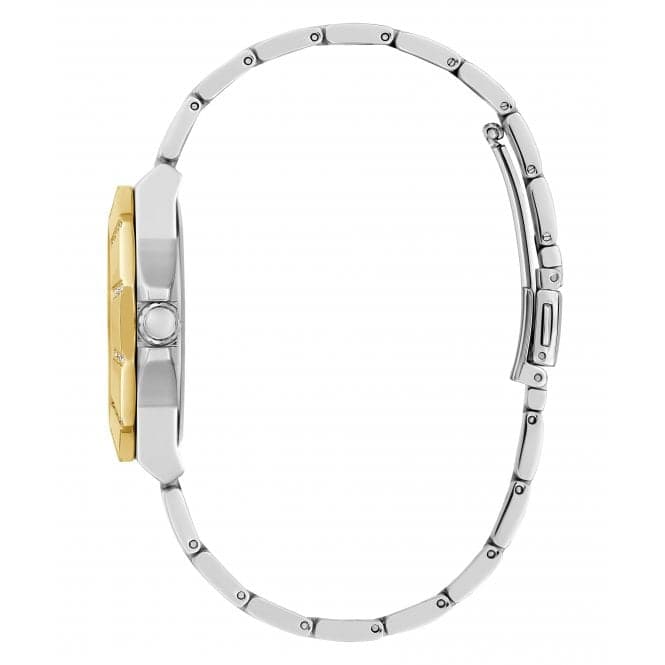 Ladies Sunray 2 Tone Watch Gw0616l2 -korean beauty