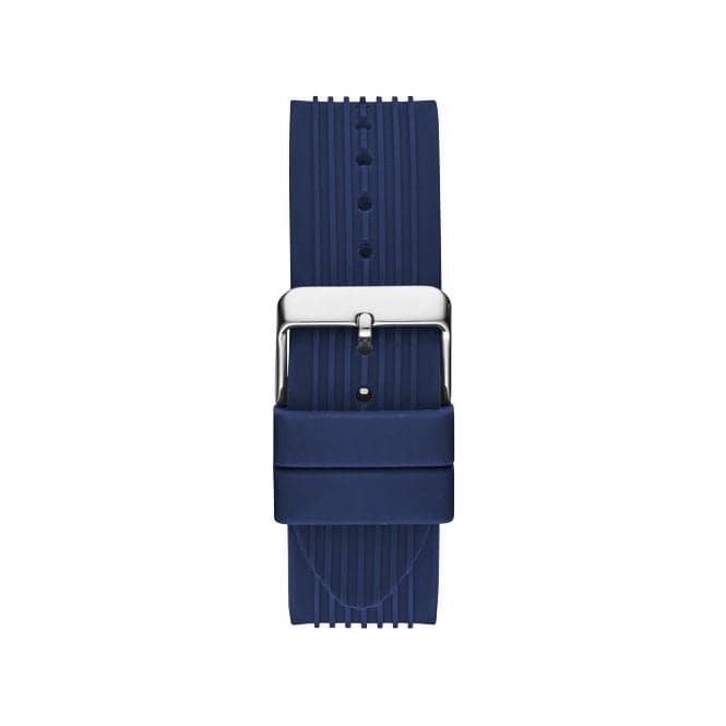 Guess Watches Poseidon Mens Sport Blue Polycarbonate Watch Gw0268g3 -korean beauty