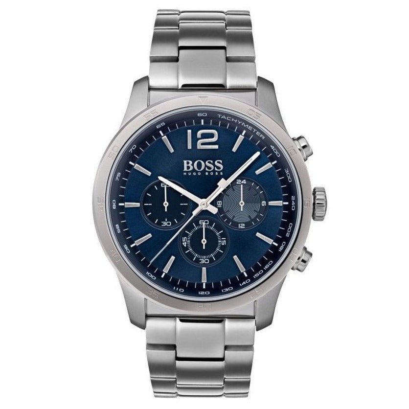 Hugo Boss Men S Chronograph Watch Professional Blue Hb1513527 -korean beauty