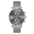 Hugo Boss Men S Watch Associate Brushed Steel Rose Gold Hb1513807 -korean beauty