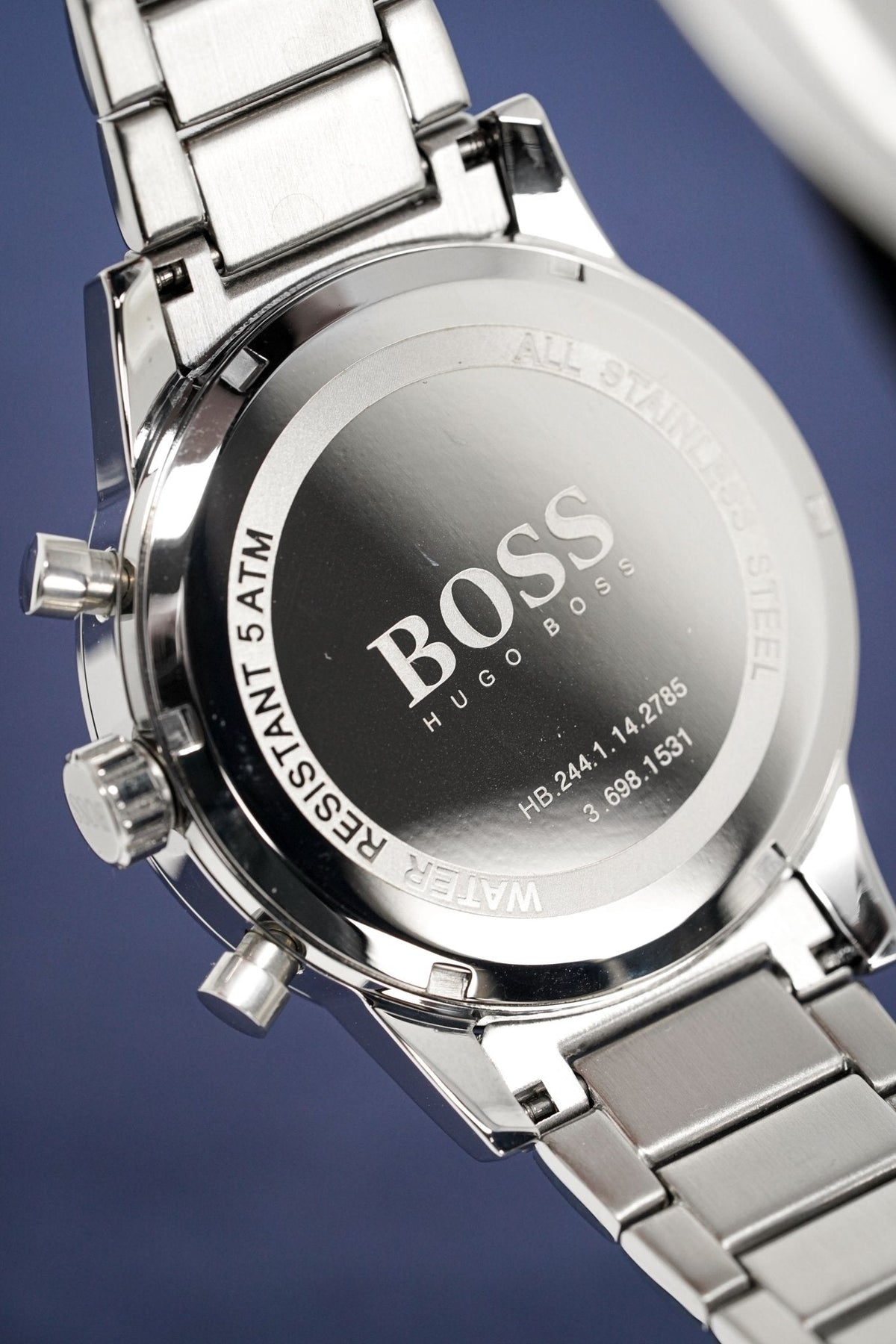Hugo Boss Watch Chronograph Aeroliner Blue Hb1513183 -korean beauty
