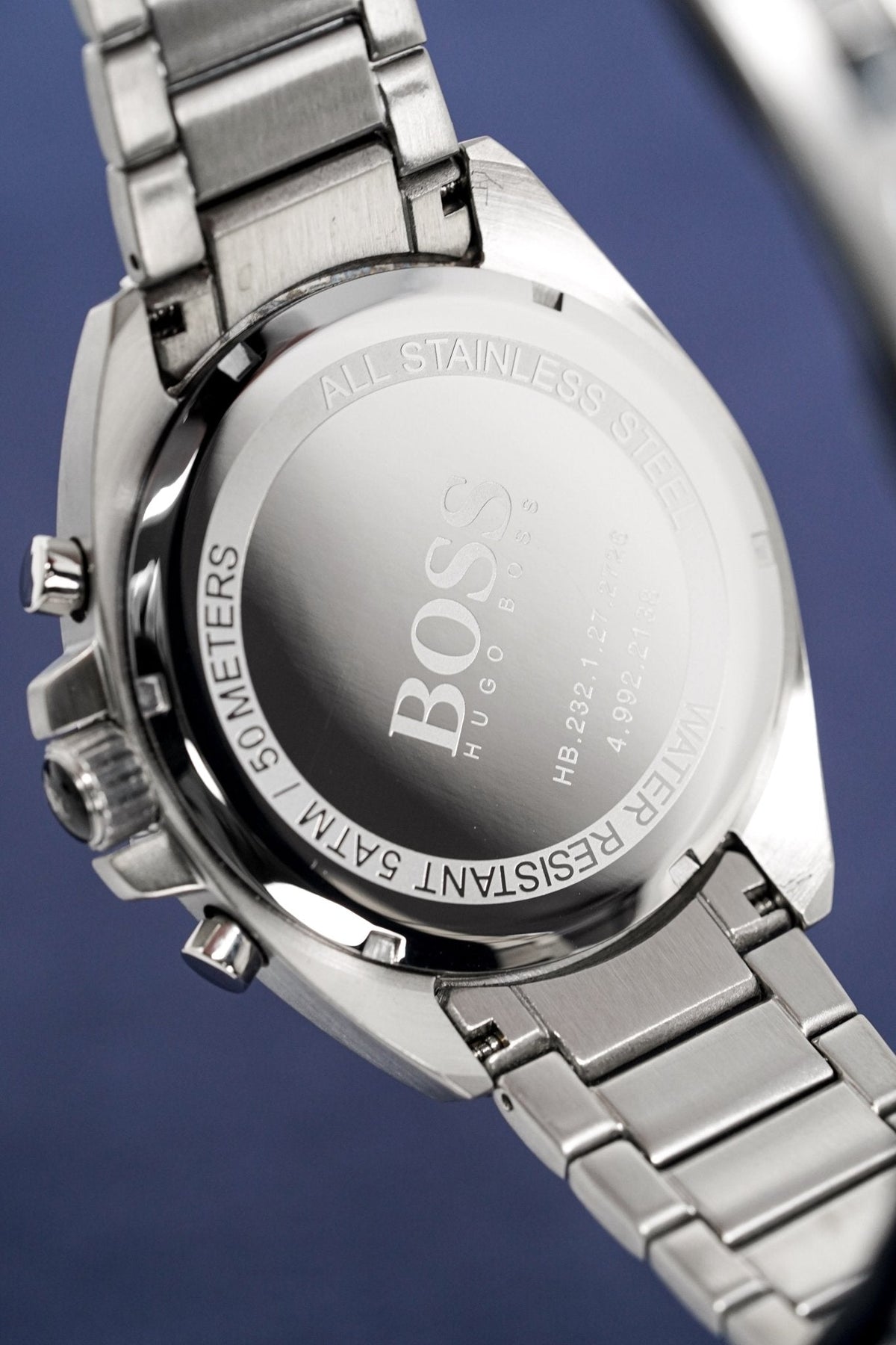 Hugo Boss Men S Watch Chronograph Driver Blue Hb1513081 -korean beauty