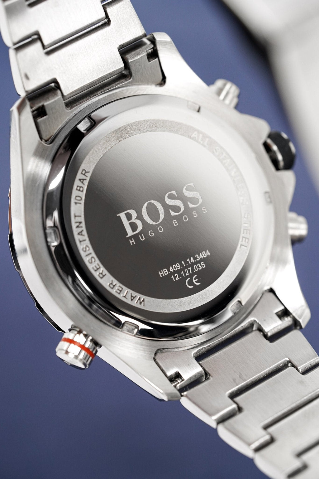 Hugo Boss Men S Watch Chronograph Globetrotter Blue Hb1513823 -korean beauty
